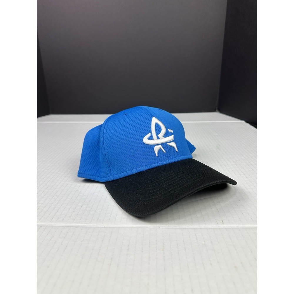 Men's New Era Blue Rocket City Trash Pandas Authentic Collection Fitted M/L